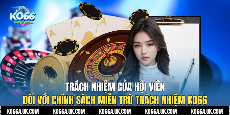 Trách nhiệm của hội viên đối với chính sách Miễn trừ trách nhiệm Ko66